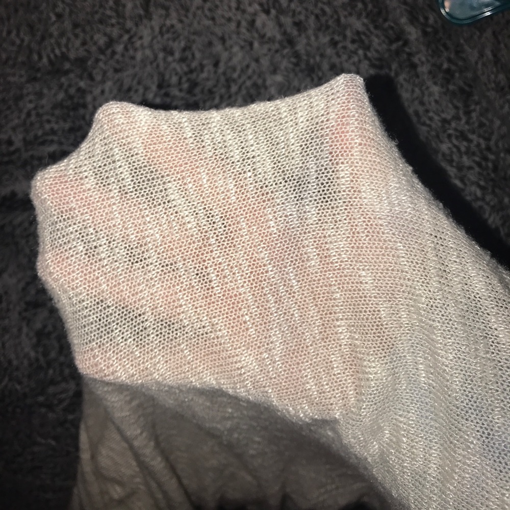 Cream scoopneck sweater tunic - Picture 4 of 4